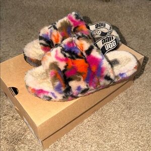 UGG | Women Ugg K Fluff Yeah Slide Motlee